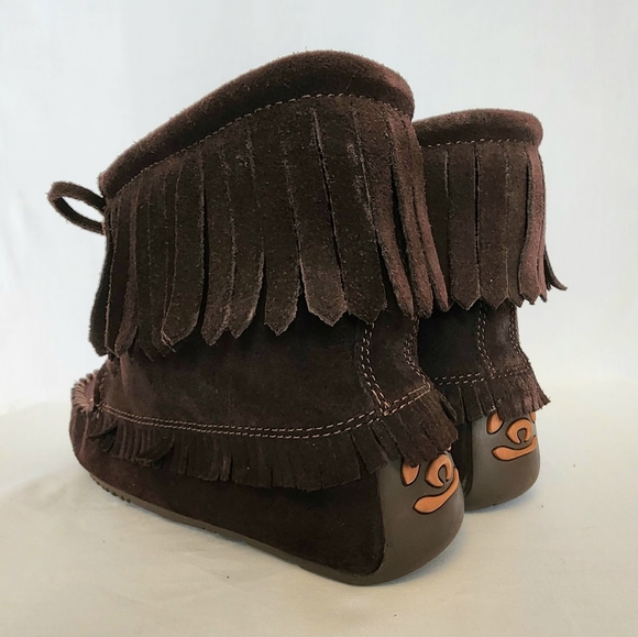 NWOT -Manitoba Mukluks - Sz. 7 - Harvester Lined - Dark Brown - Picture 4 of 5